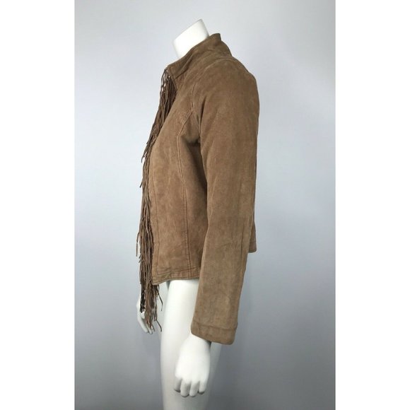 Charlotte Russe Women's Jacket Vintage 100% Leathe - Picture 3 of 11